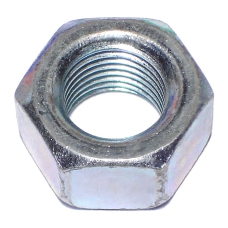 Midwest Fastener Hex Nut, 9/16"-18, Steel, Grade 2, Zinc Plated, 5 PK 60913